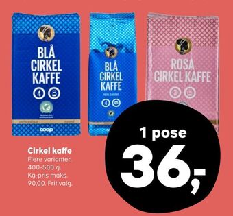Kvickly Cirkel kaffe tilbud
