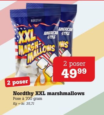 Poetzsch Padborg Nordthy xxl marshmallows tilbud