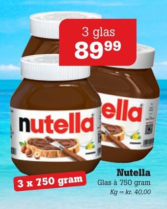 Poetzsch Padborg Nutella tilbud