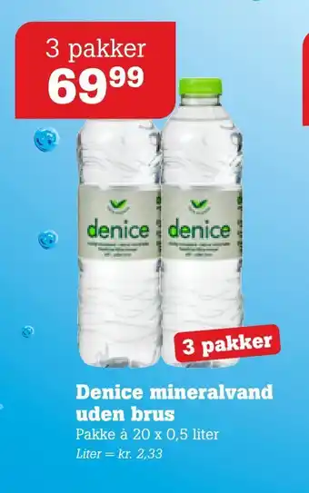 Poetzsch Padborg Denice mineralvand uden brus tilbud