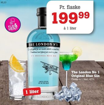 Poetzsch Padborg The london no 1 original blue gin tilbud