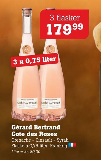 Poetzsch Padborg Gérard bertrand cote des roses tilbud