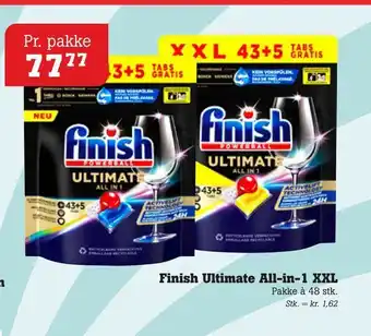 Poetzsch Padborg Finish ultimate all-in-1 xxl tilbud