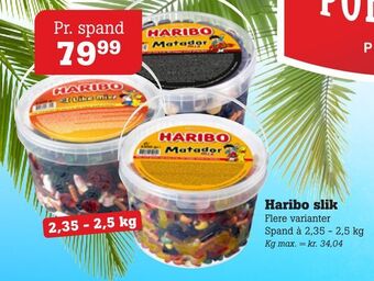 Poetzsch Padborg Haribo slik tilbud
