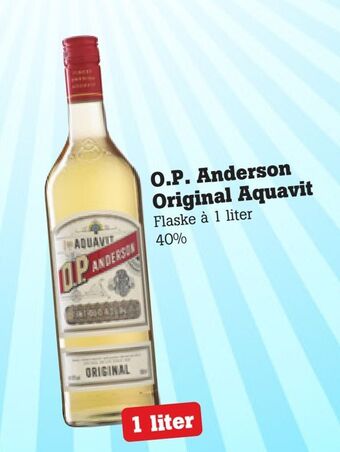 Poetzsch Padborg O.p. anderson original aquavit tilbud