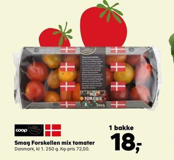 SuperBrugsen Smag forskellen mix tomater tilbud