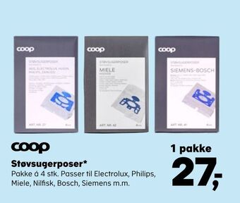 SuperBrugsen Støvsugerposer tilbud