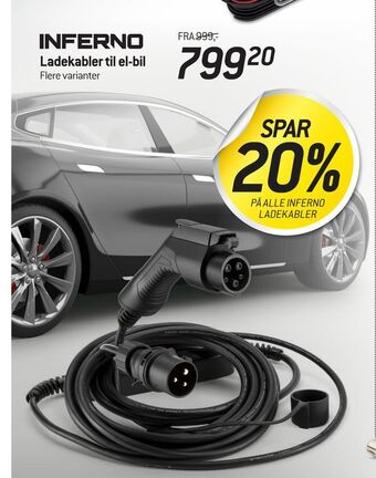 Thansen Ladekabler til el-bil tilbud