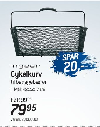 Thansen Cykelkurv tilbud