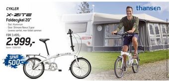 Thansen Foldecykel 20" tilbud