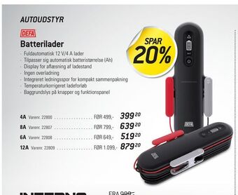 Thansen Batterilader tilbud