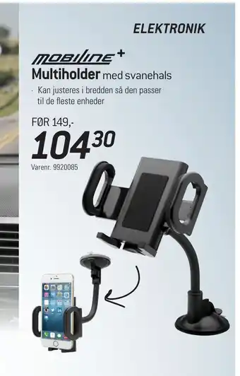 Thansen Multiholder med svanehals tilbud