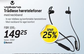 Thansen Trådløse høretelefoner tilbud