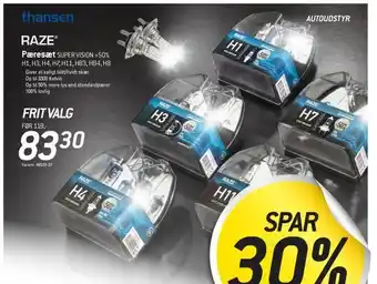 Pæresæt super vision