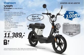 Thansen El-knallert tilbud
