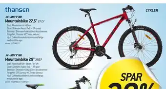 Thansen Mountainbike 27,5" 2727 tilbud