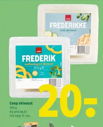 Coop skiveost frederik