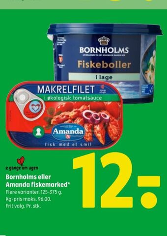 Coop 365 Bornholms fiskeboller tilbud