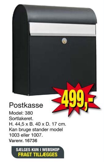 Harald Nyborg Allux postkasse tilbud