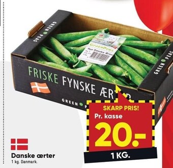 Bilka Danske ærter tilbud