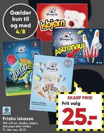 Bilka Frisko iskasse tilbud