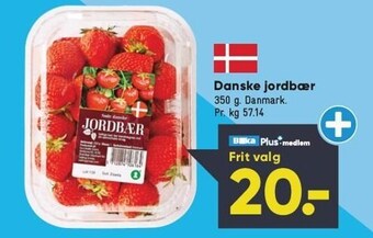 Bilka Danske jordbær tilbud