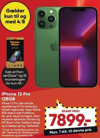 Bilka Iphone 13 pro 128gb tilbud