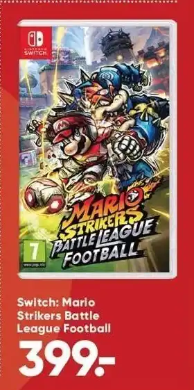 Bilka Switch: mario strikers battle league football tilbud