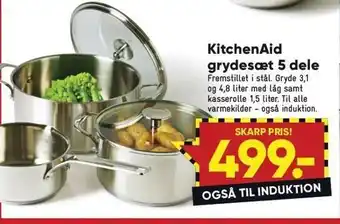 Bilka Kitchenaid grydesæt tilbud