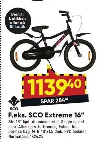 Bilka Sco extreme 16" tilbud