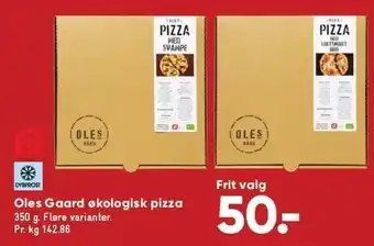 Oles gaard øko pizza