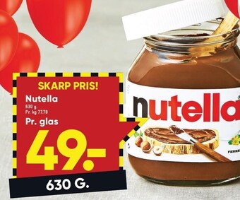 Bilka Nutella tilbud