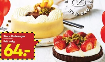 Bilka Store flødekager tilbud