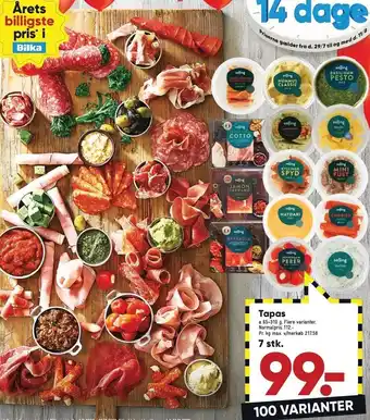 Tapas - 7 stk.