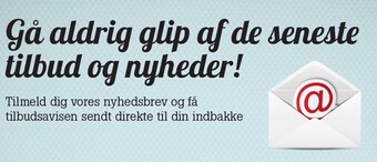 Tilmeld dig vores nyhedsbrev
