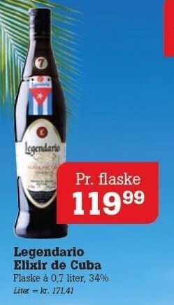 Poetzsch Padborg Legendario elixir de cuba tilbud