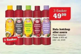 Poetzsch Padborg Hela ketchup el. sauce tilbud