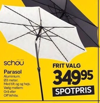 Din Isenkræmmer Parasol tilbud