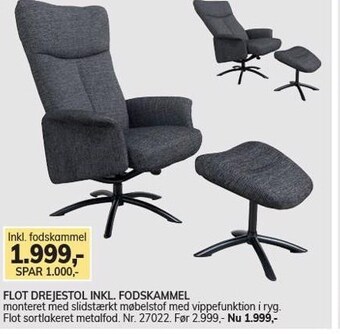 Daells Bolighus Drejestol tilbud