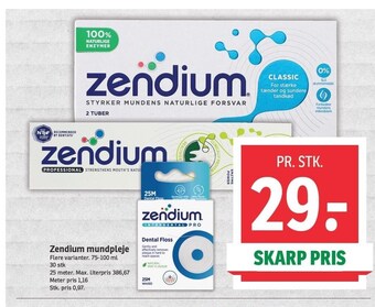 SPAR Zendium mundpleje tilbud