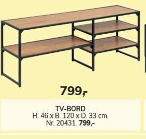 Daells Bolighus Tv-bord tilbud