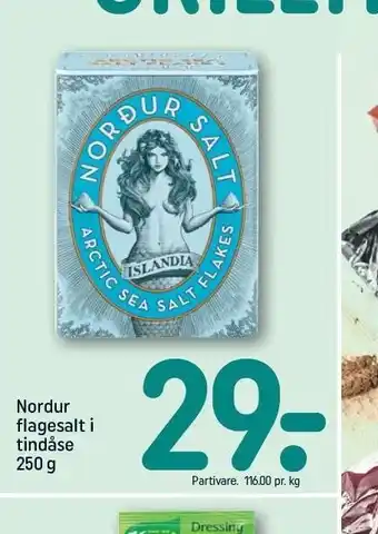 Nordur flagesalt i tindåse
