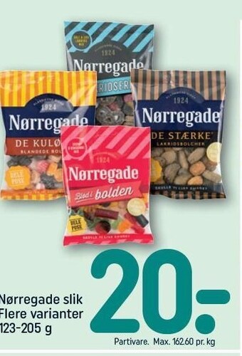 REMA 1000 Nørregade slik tilbud