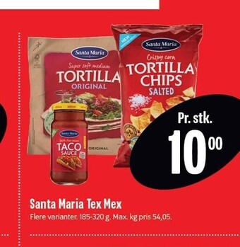 Min Købmand Santa maria tex mex tilbud