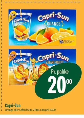 Min Købmand Capri-sun tilbud