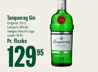 Min Købmand Tanqueray gin tilbud