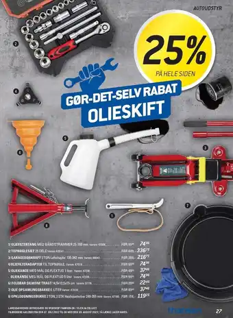 Thansen Gør det selv rabat 25 % hele siden tilbud