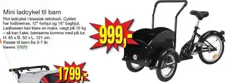 Harald Nyborg Mini ladycykel til barn tilbud