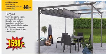 Harald Nyborg Pergola tilbud