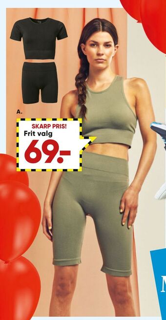 Bilka Seamless top eller tights tilbud